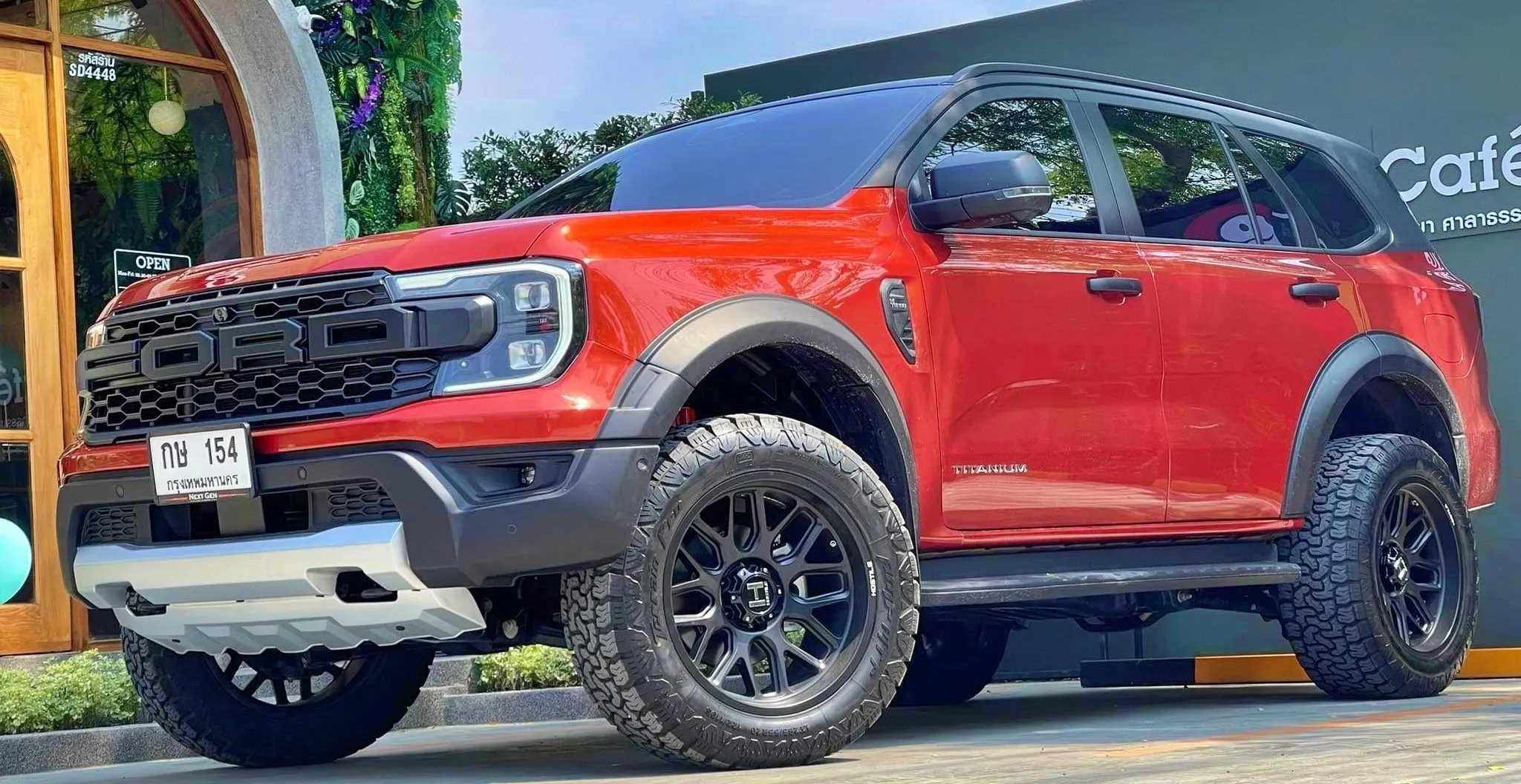 NEXT-GEN EVEREST RAPTOR WIDE BODY KIT, FRONT BUMPER & REAL RAPTOR GRILL