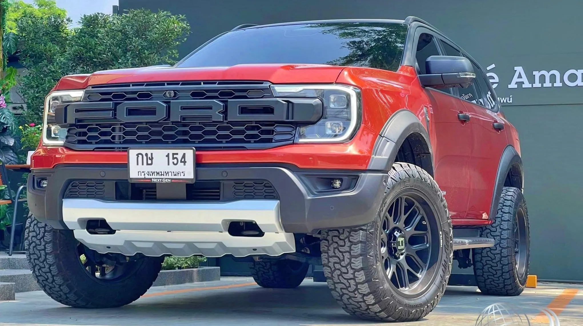 NEXT-GEN EVEREST RAPTOR WIDE BODY KIT, FRONT BUMPER & REAL RAPTOR GRILL