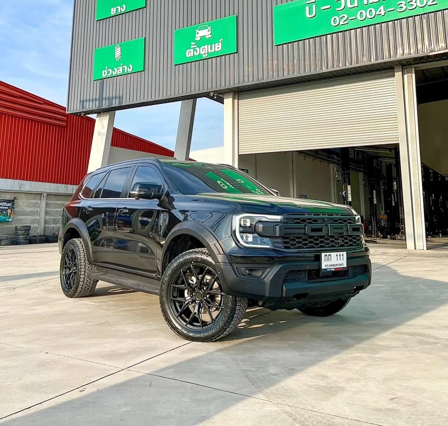 NEXT-GEN EVEREST RAPTOR WIDE BODY KIT, FRONT BUMPER & REAL RAPTOR GRILL