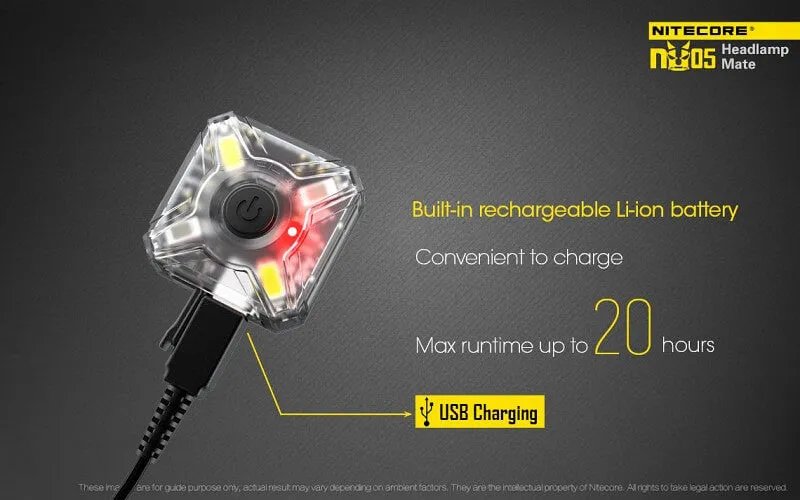 Nitecore NU05 kit Headlamp Mate