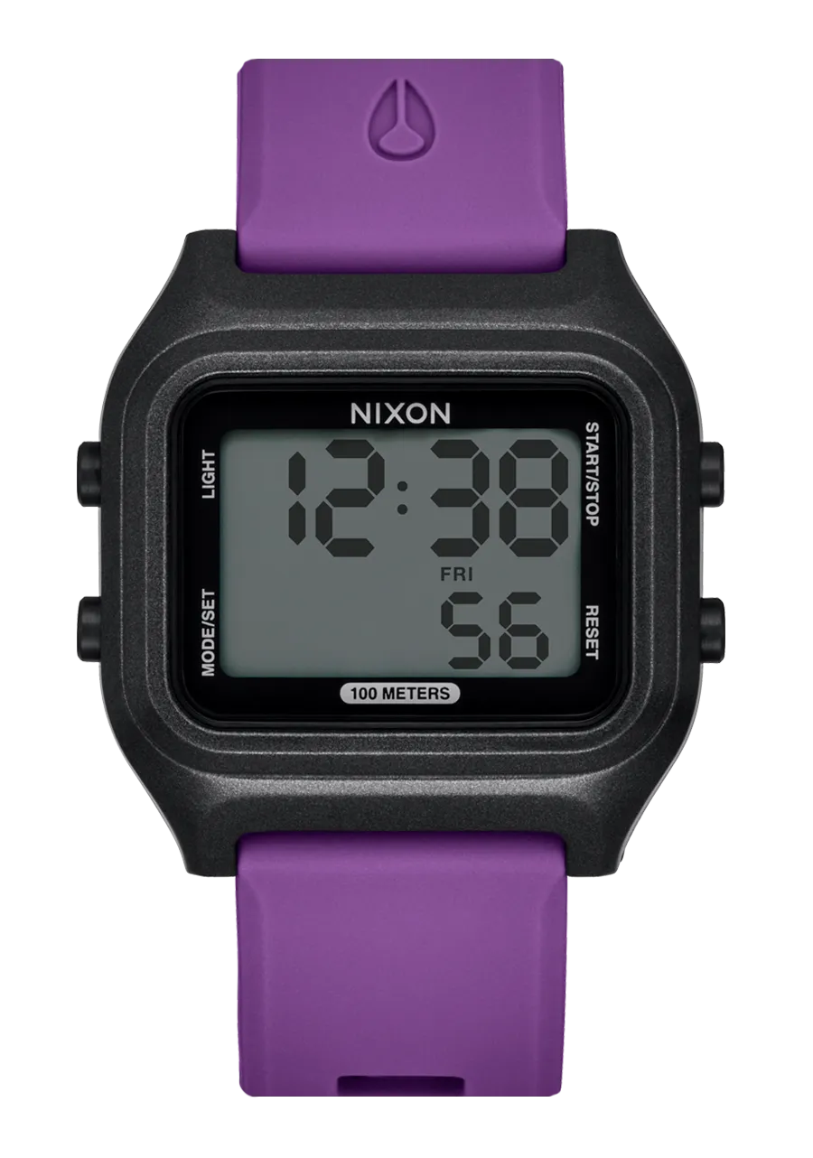 Nixon Ripper Digital Watch | Black / Purple A1399192-00