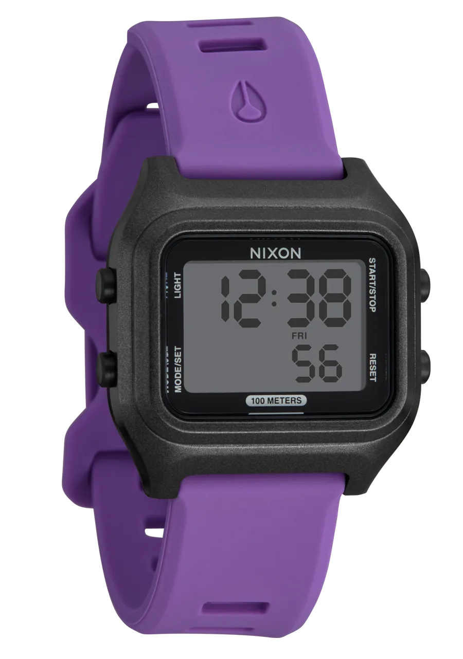 Nixon Ripper Digital Watch | Black / Purple A1399192-00