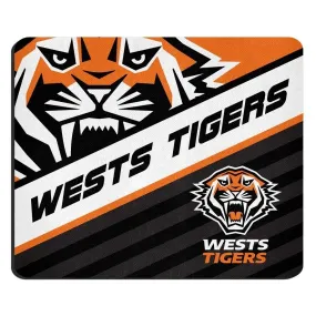 NRL Mouse Mat - West Tigers - Mouse Pad - 22cm x 19cm