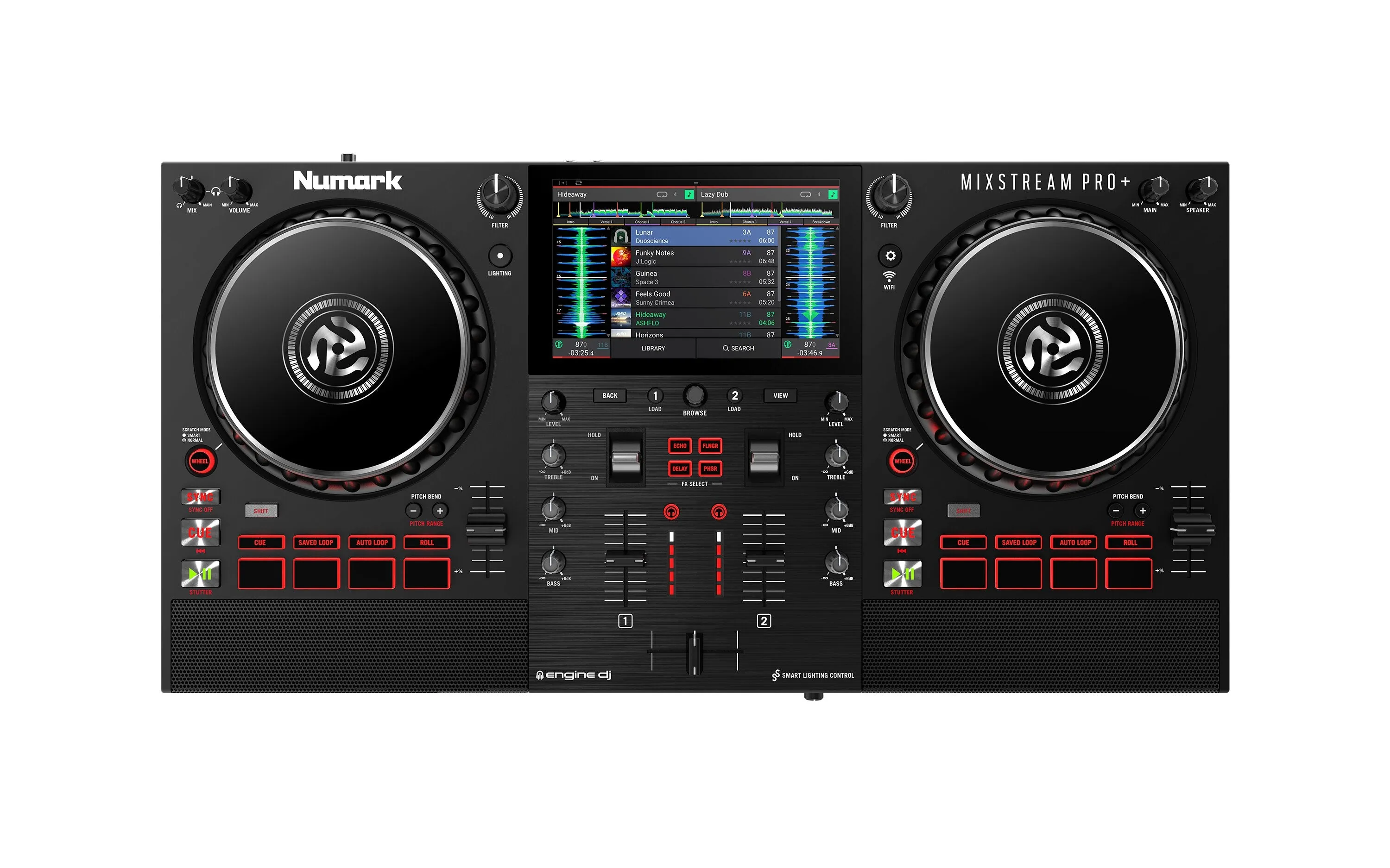 NUMARK MIXSTREAM PRO  STANDALONE STREAMING DJ CONTROLLER