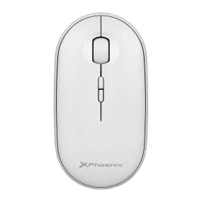 Optical Wireless Mouse Phoenix White 1600 dpi (1 Unit)