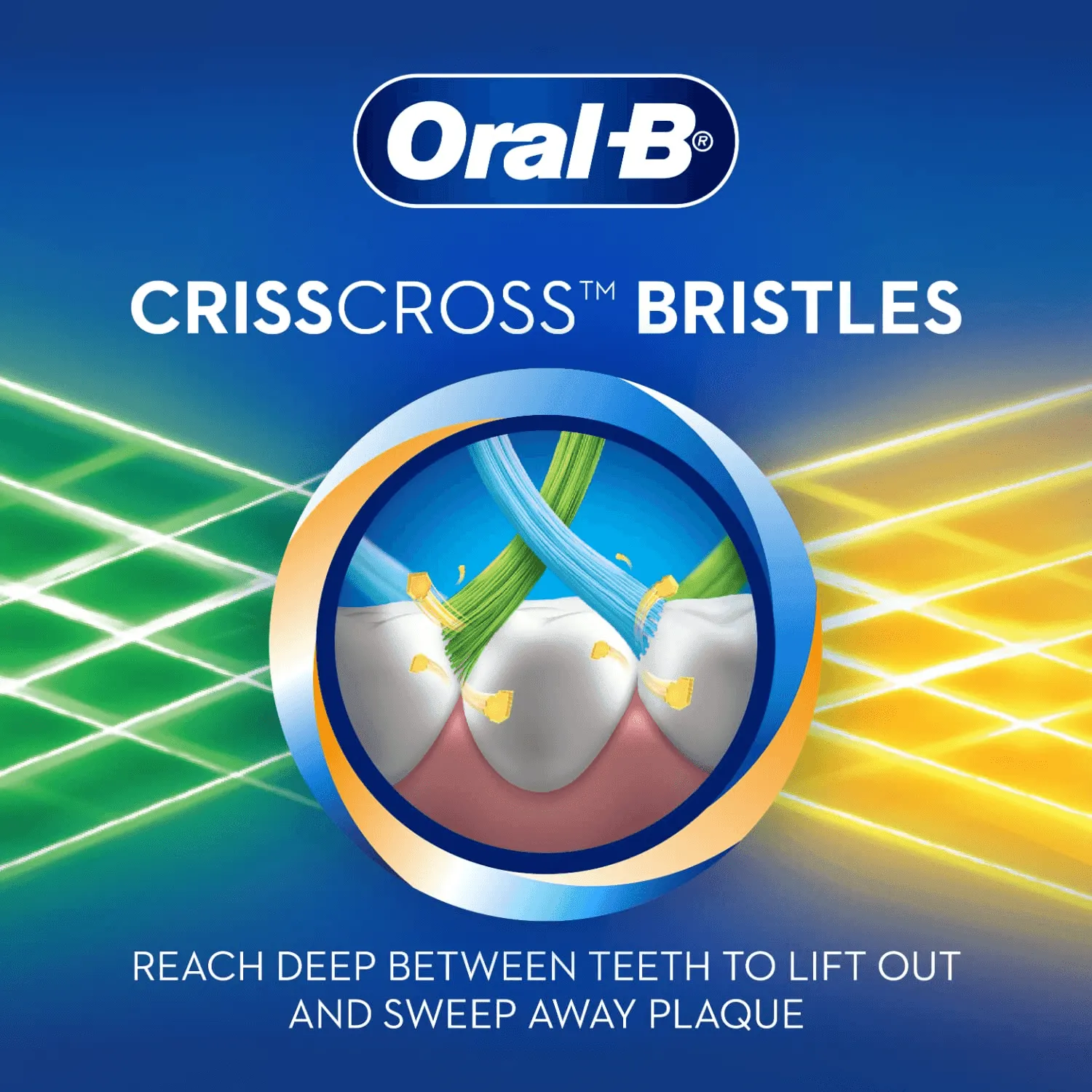 Oral B Criss Cross Medium Toothbrush (BUY 2 GET 2 Free)