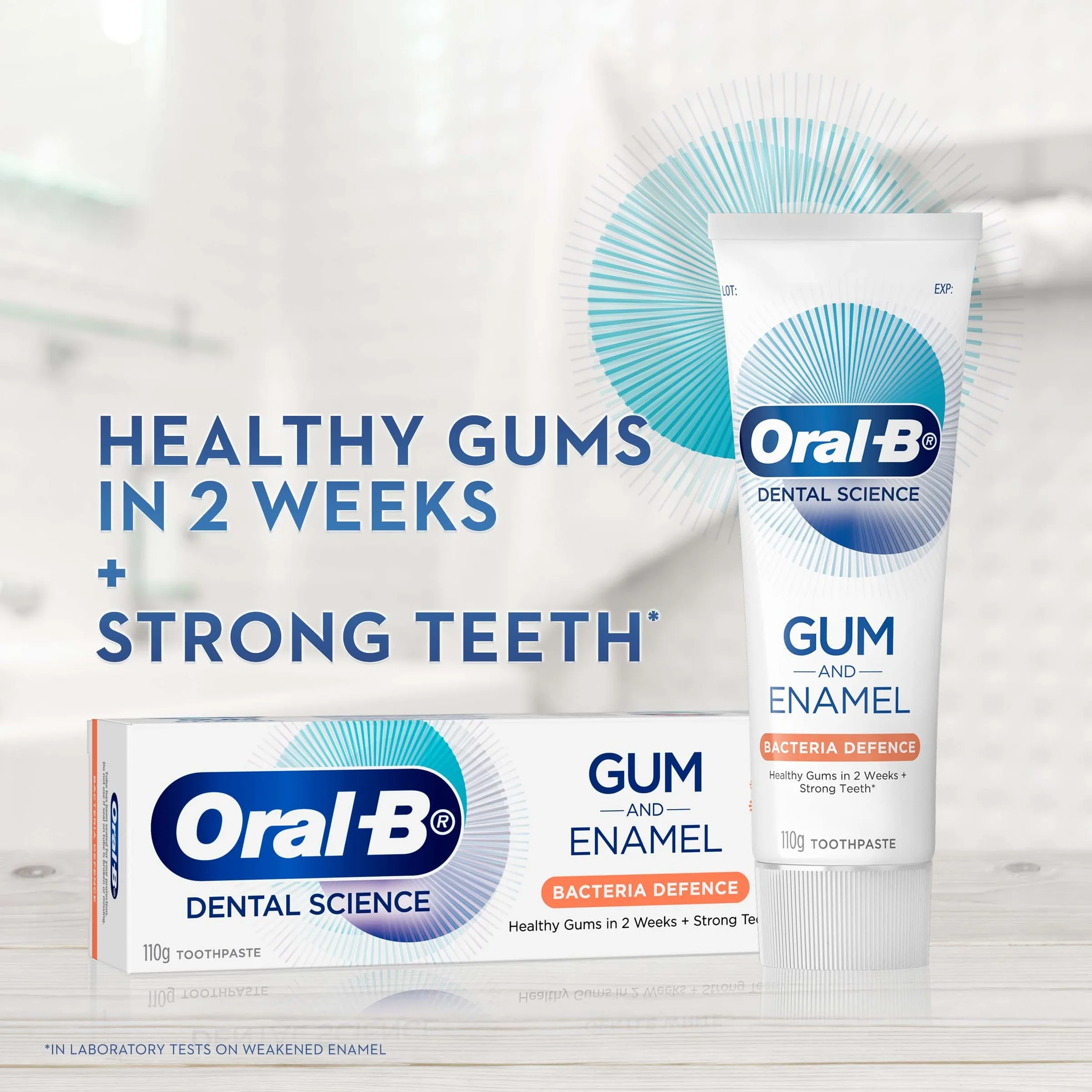 Oral-B Gum Care & Bacteria Defence Toothpaste 110g