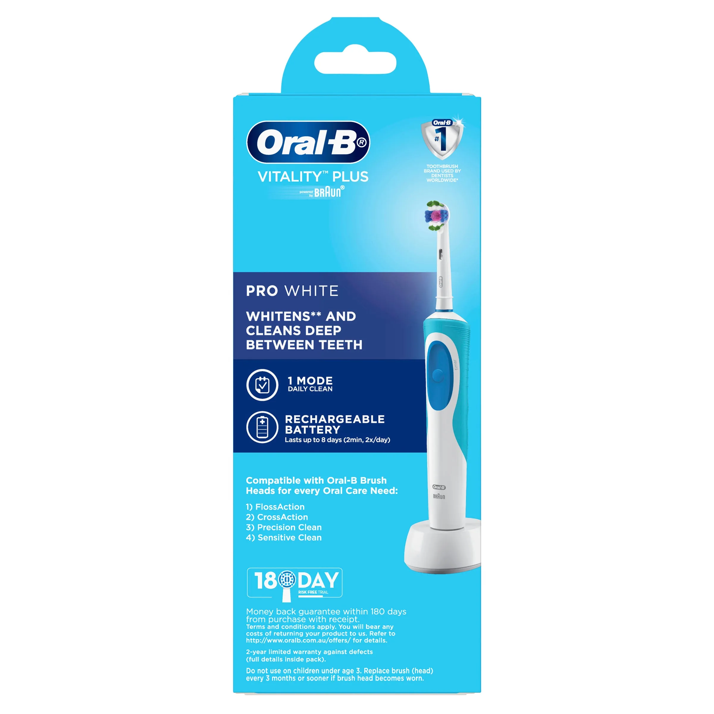 Oral-B Vitality Pro White EcoBox Electric Toothbrush