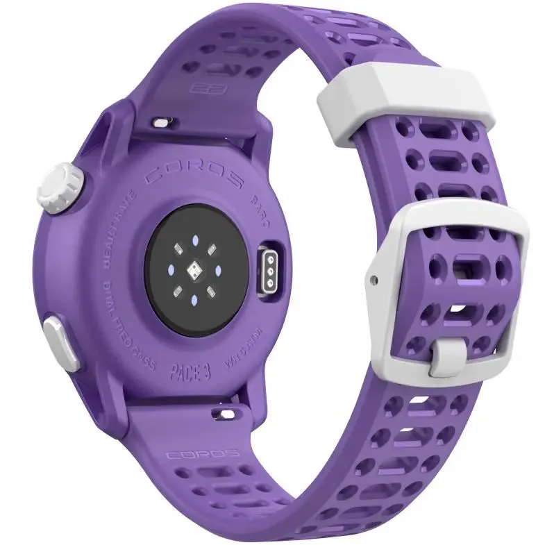 PACE 3 GPS Sport Watch - Silicone Band - Violet