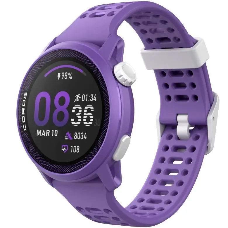 PACE 3 GPS Sport Watch - Silicone Band - Violet