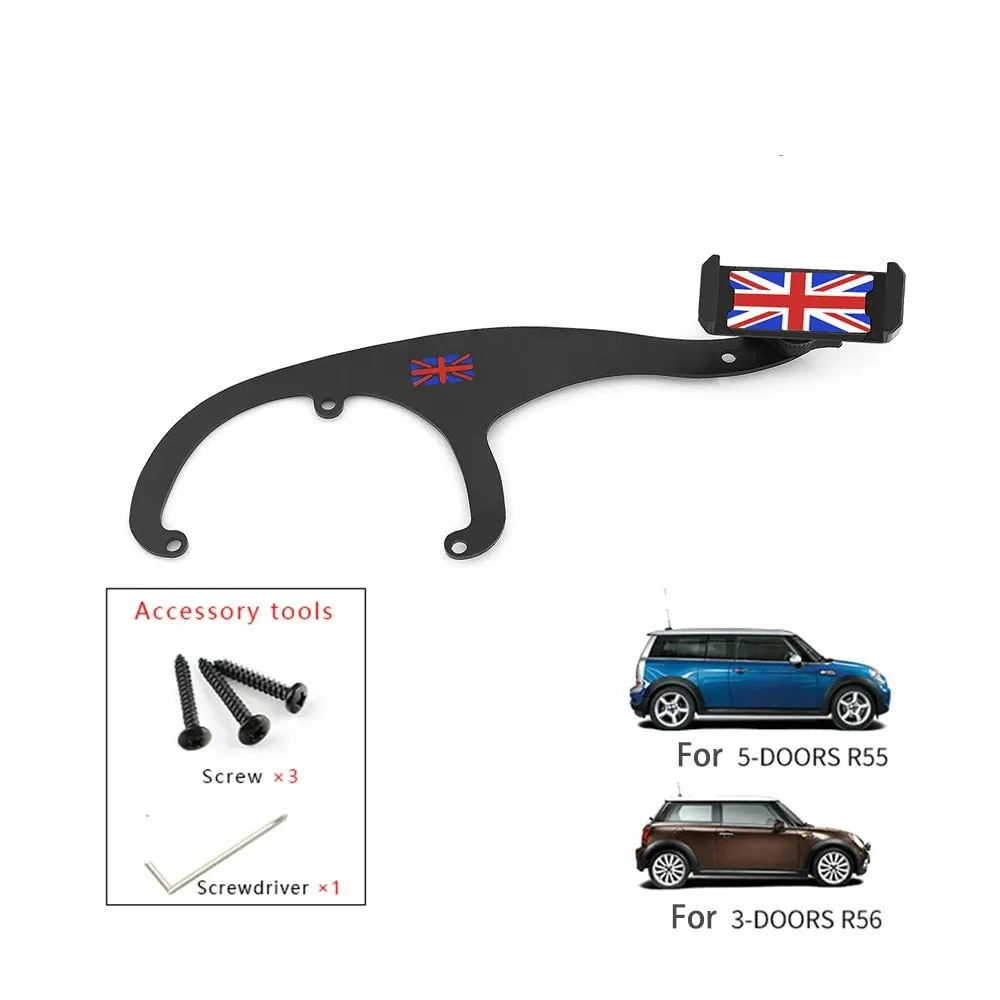 Phone Holder Car Accessories For Mini Cooper F56 F55 F60 Clubman F54 R56 R57 R55 Countryman R60 R61 Bracket