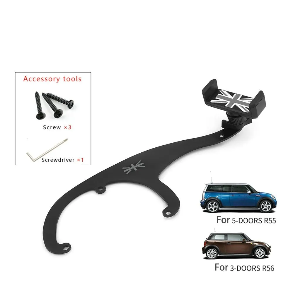 Phone Holder Car Accessories For Mini Cooper F56 F55 F60 Clubman F54 R56 R57 R55 Countryman R60 R61 Bracket