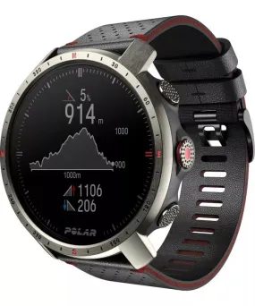 Polar Grit X Pro Titan M/L Smartwatch - Black