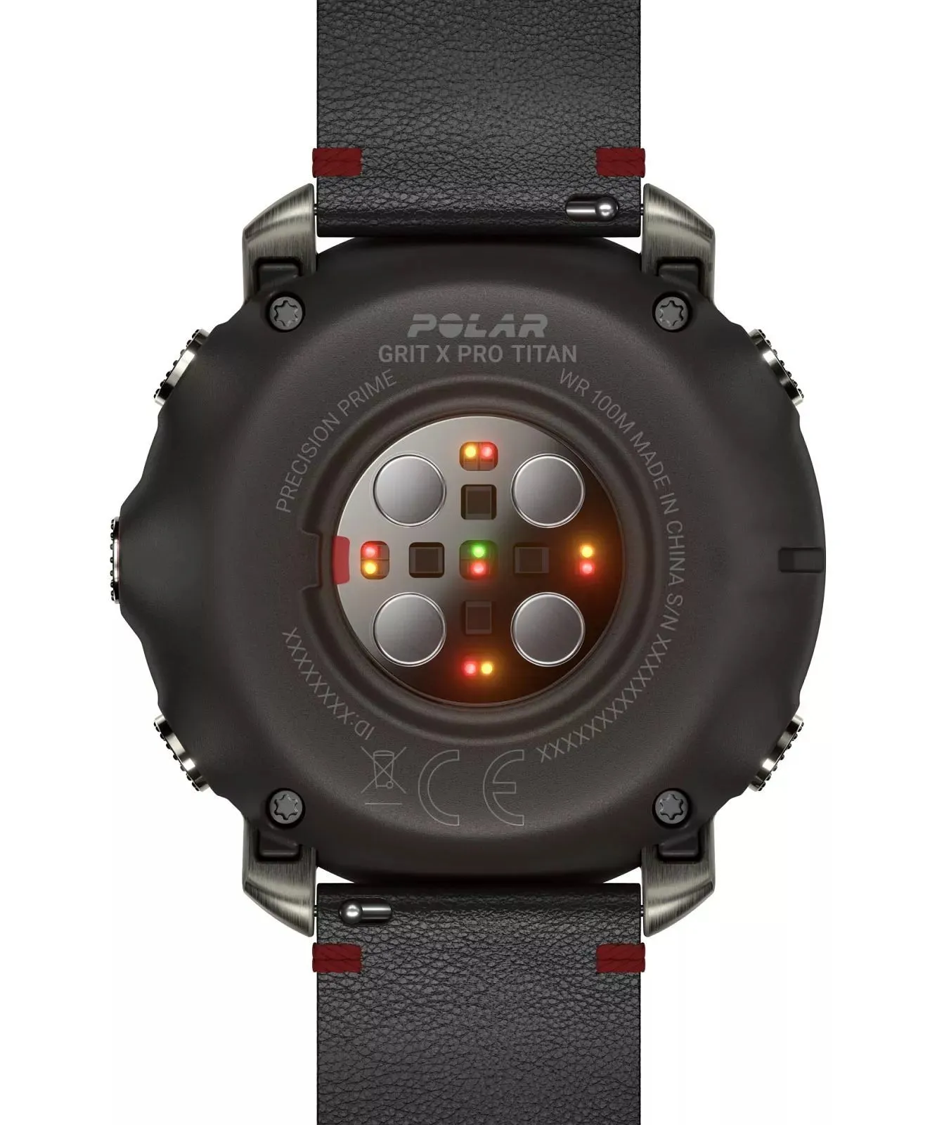 Polar Grit X Pro Titan M/L Smartwatch - Black