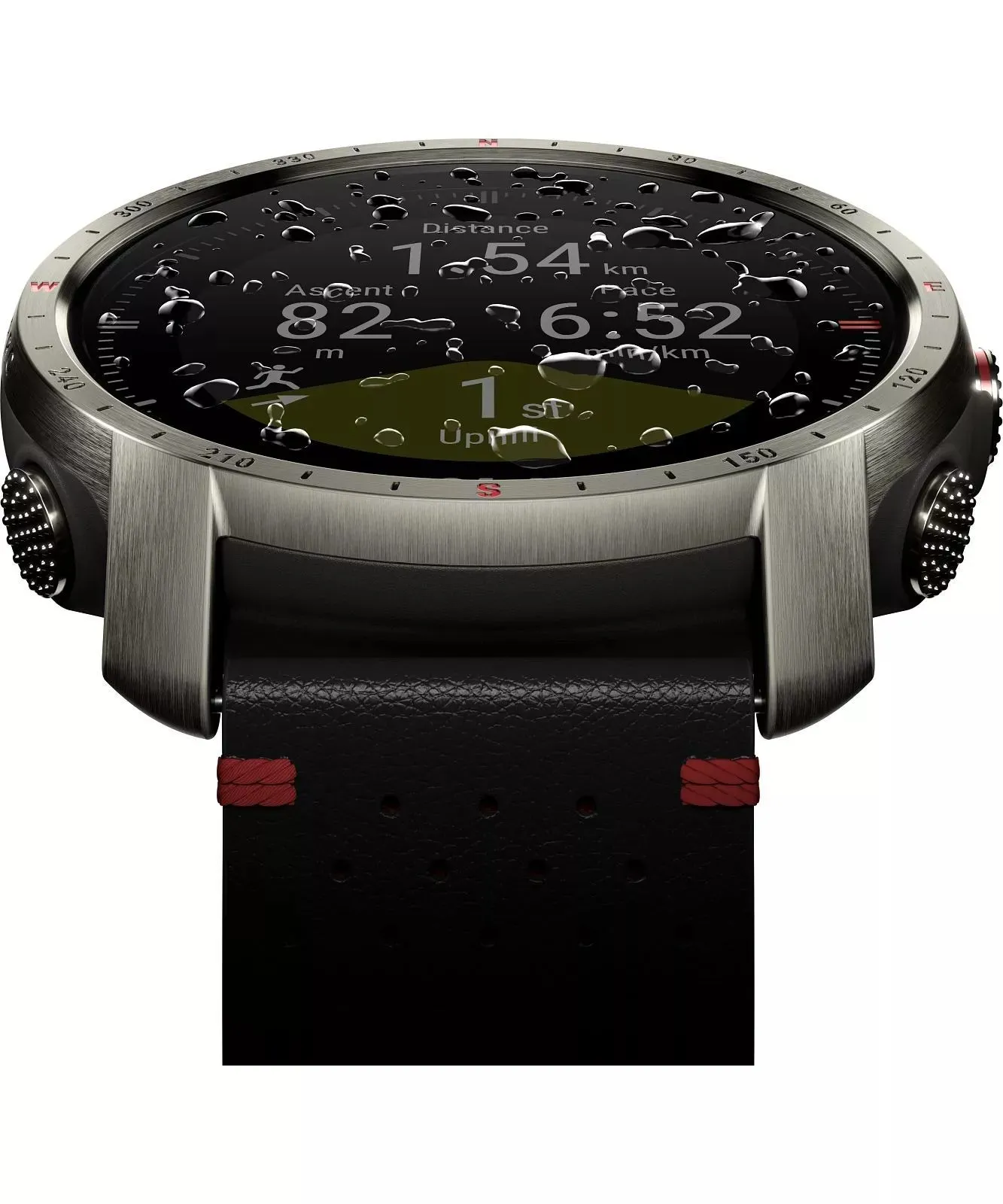 Polar Grit X Pro Titan M/L Smartwatch - Black