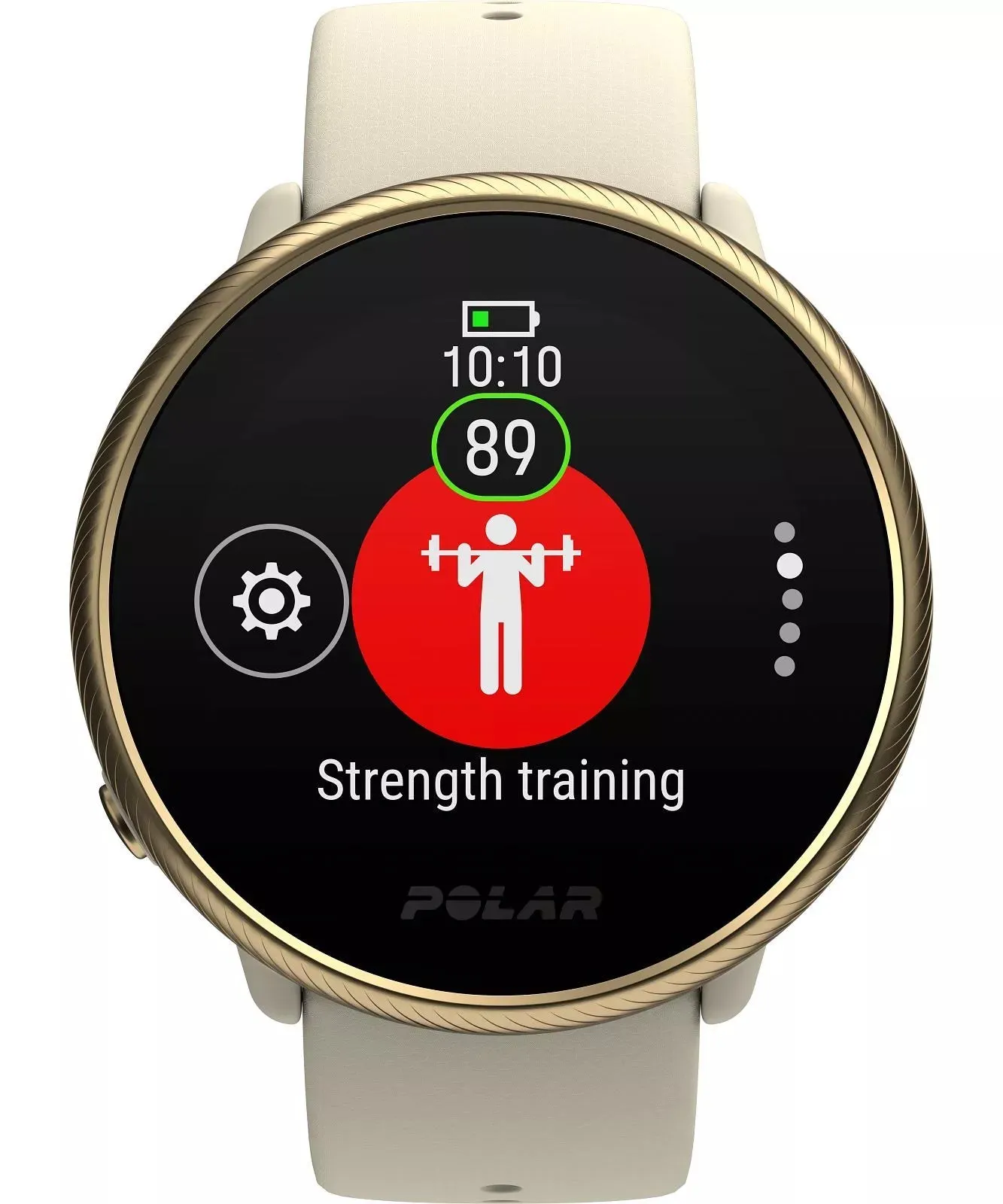 Polar Ignite 2 Multisport Smartwatch - Champagne/Gold - S-L