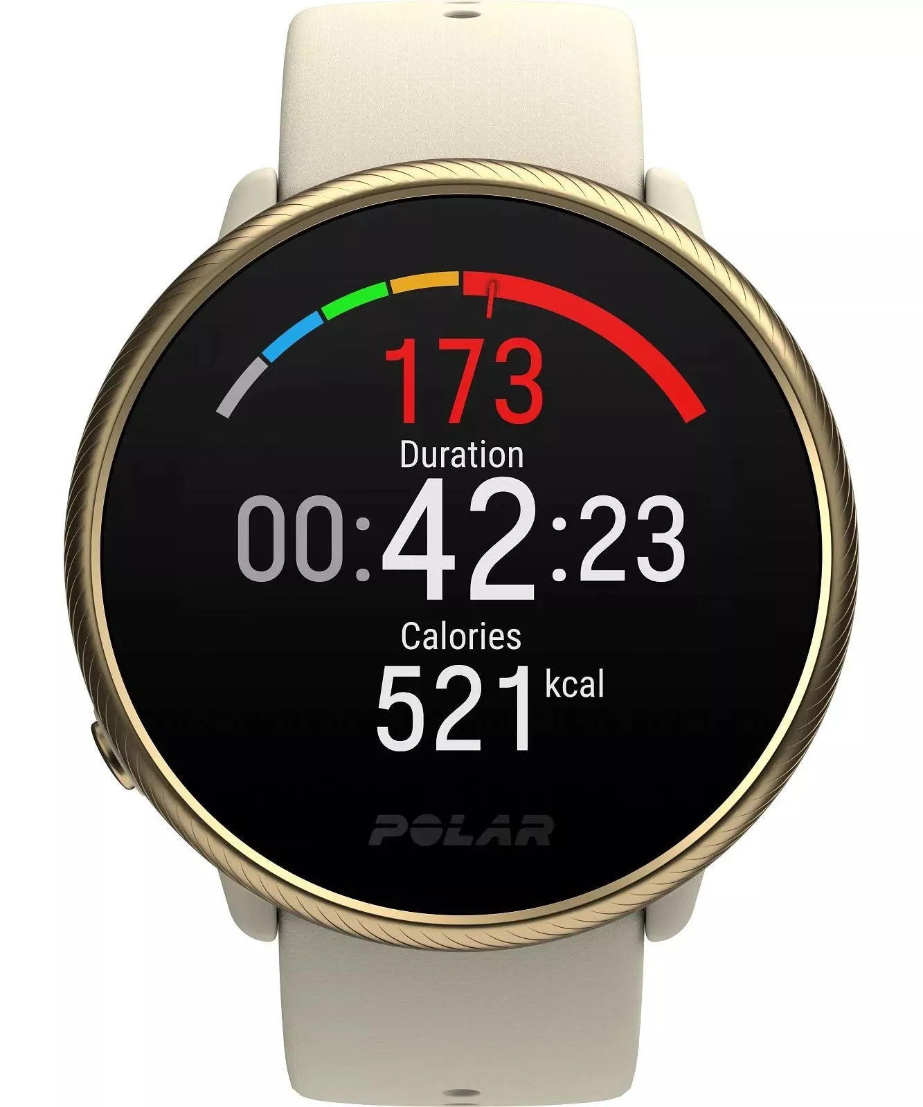 Polar Ignite 2 Multisport Smartwatch - Champagne/Gold - S-L