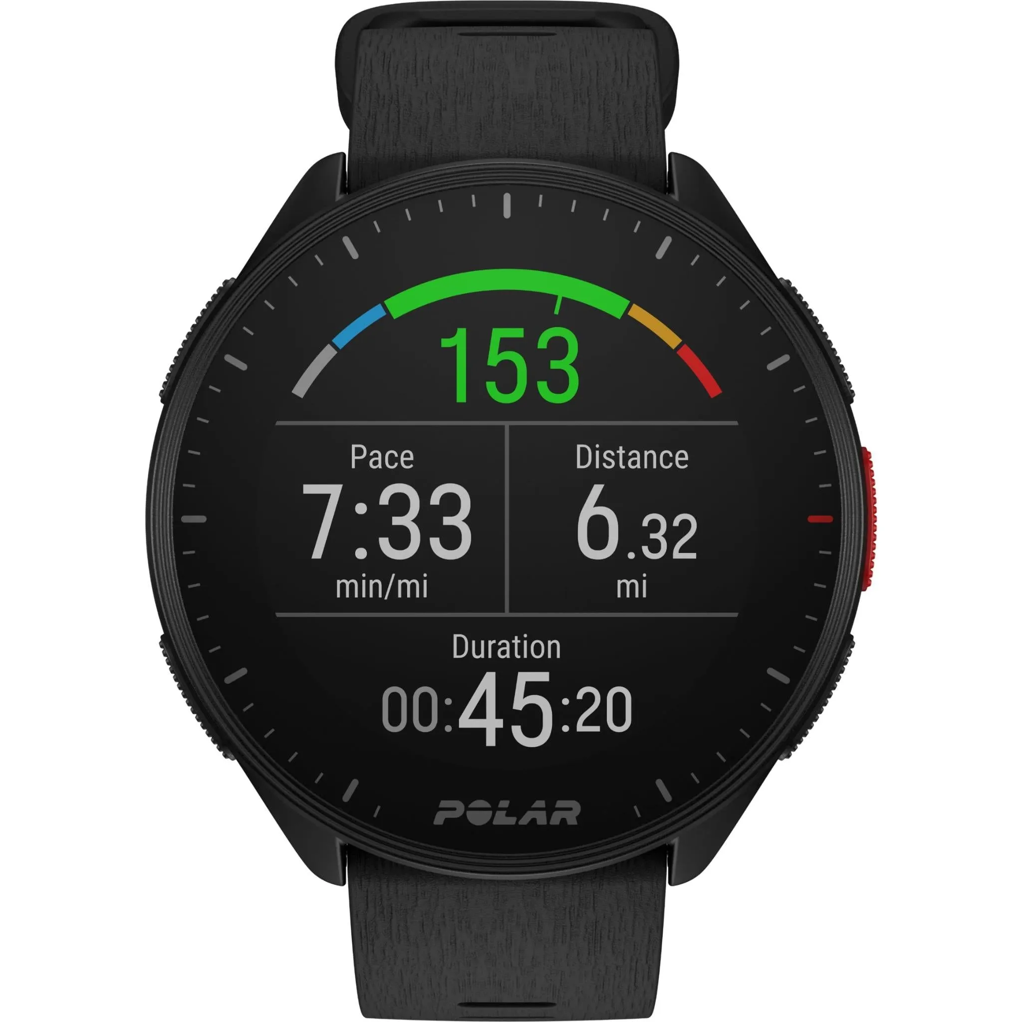 Polar Pacer GPS Running Watch (Night Black)