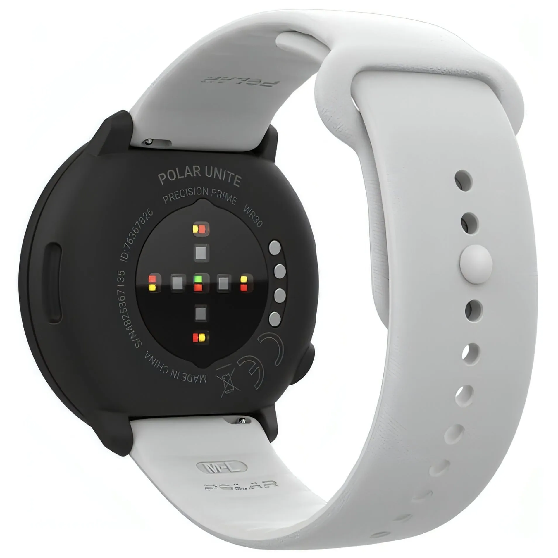 Polar Unite HRM Fitness Watch - White