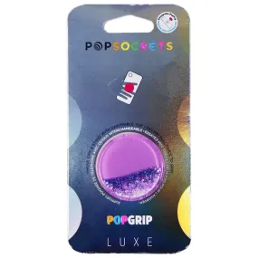 PopSockets PopGrip Luxe with Swappable Top for Smartphones - Tidepool Lavender