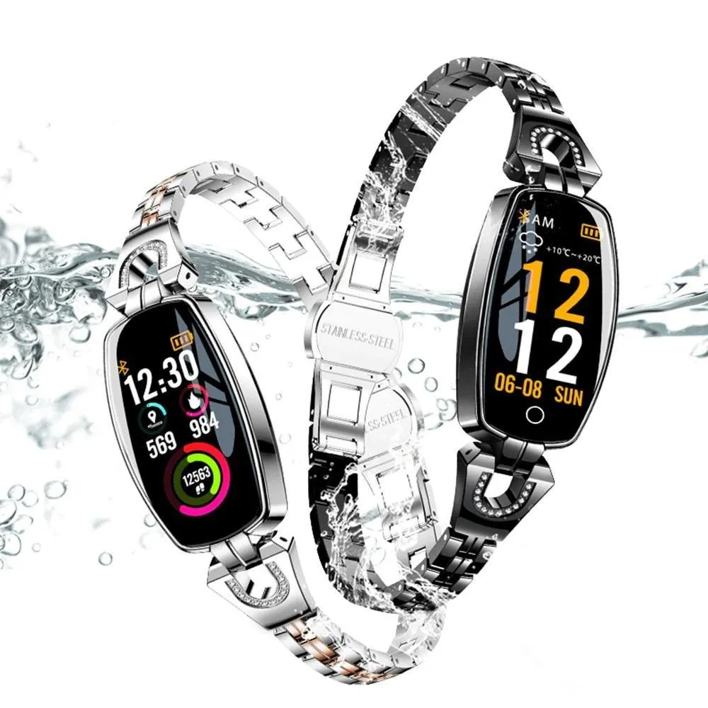 Premium smart watch for women compatible with android & iOS