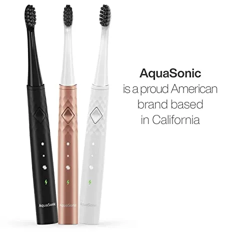 Pulse Sonic Toothbrush with Activated Charcoal Bristles