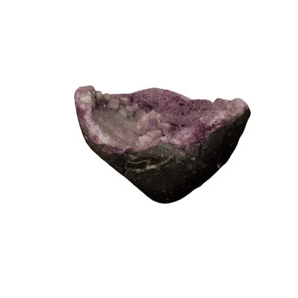 Purple Druzy Enhanced Sculpture Small Desktop Size