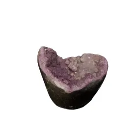 Purple Druzy Enhanced Sculpture Small Desktop Size