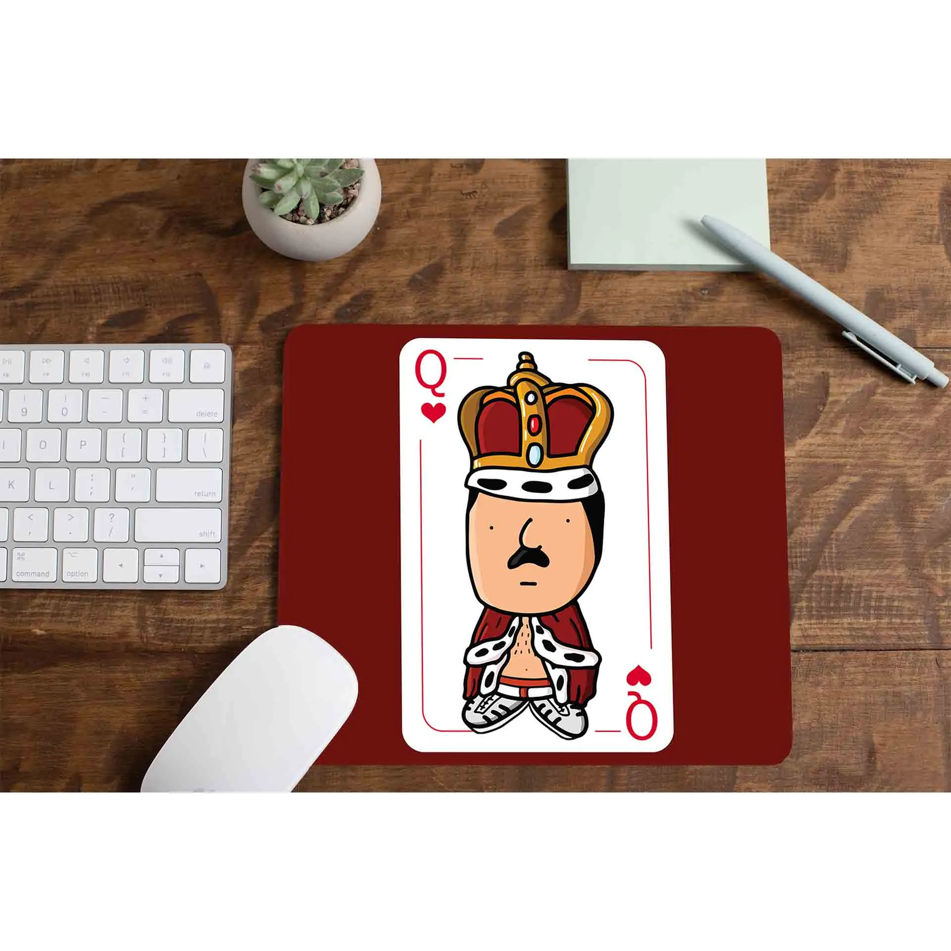 Queen Mousepad - The Queen Card