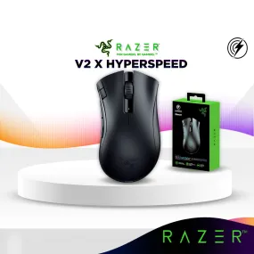 Razer DeathAdder V2 X HyperSpeed Ultra-Fast Hyper Speed Wireless Ergonomic Gaming Mouse (RZ01-04130100-R3A1)