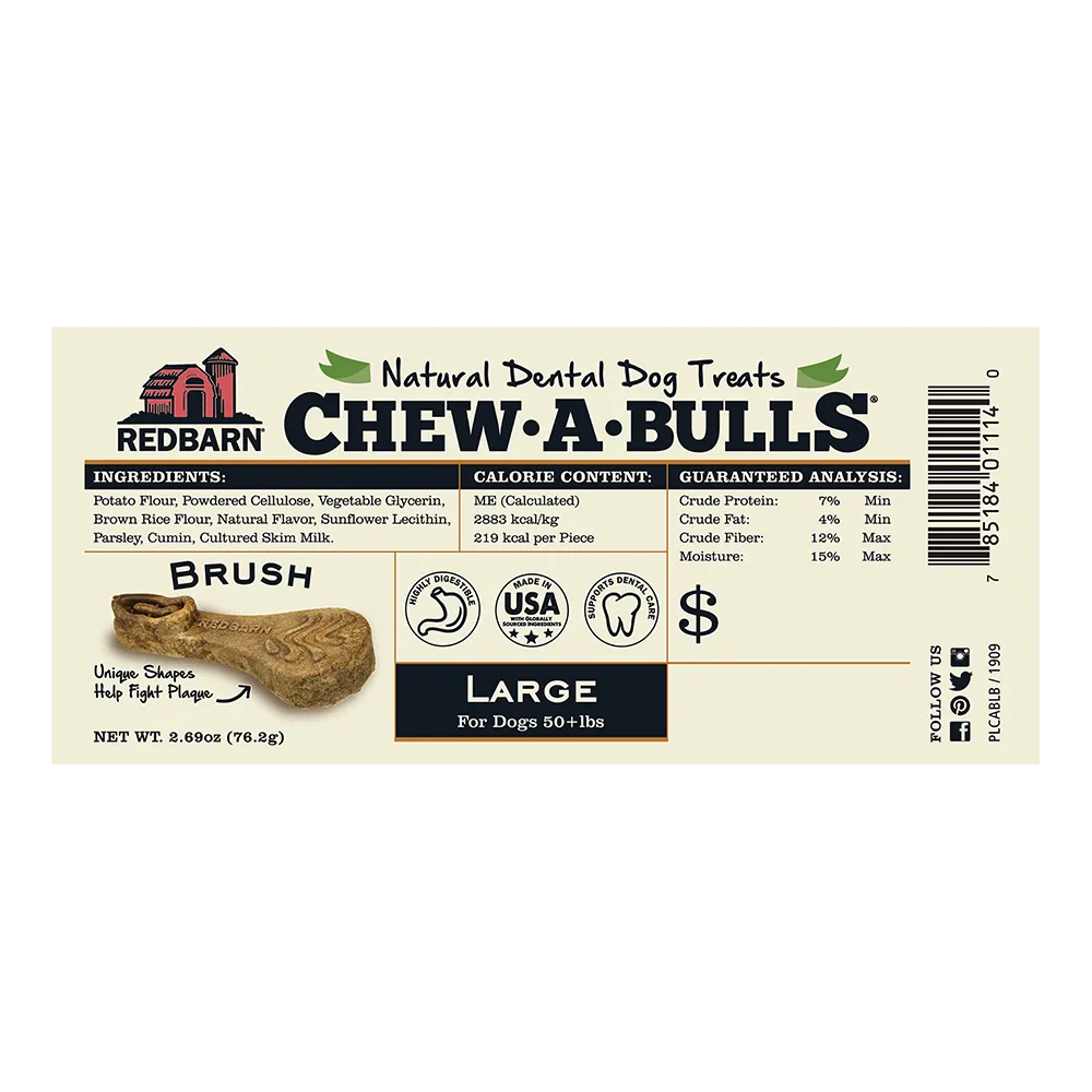 Redbarn Chew-A-Bulls® Brush