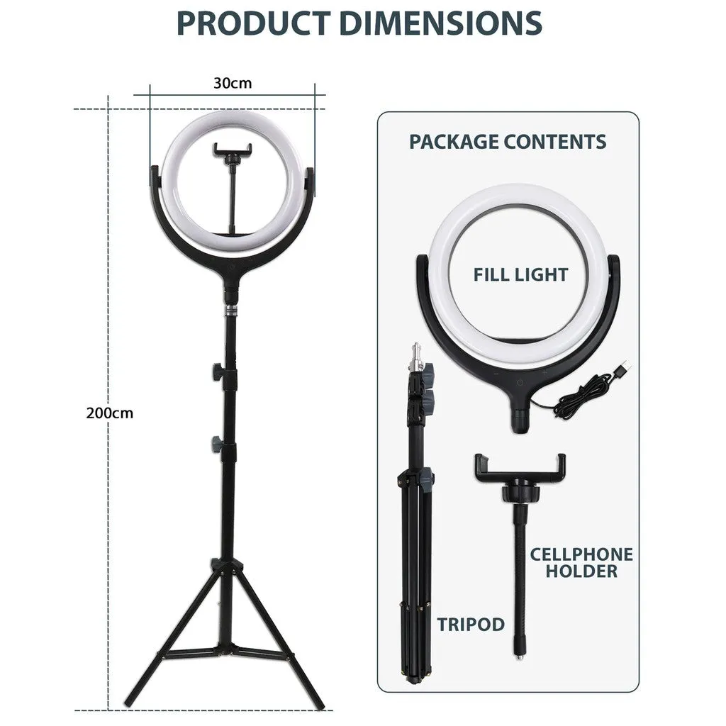 Remax 26cm With Stand Life Desktop Selfie Spot Light Rl-Lt17