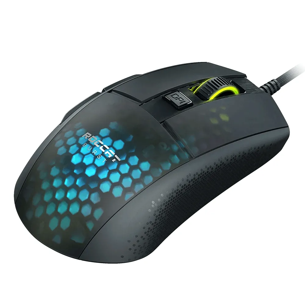 ROCCAT Gaming Mouse Burst Pro AIMO Black RBG Light-Weight