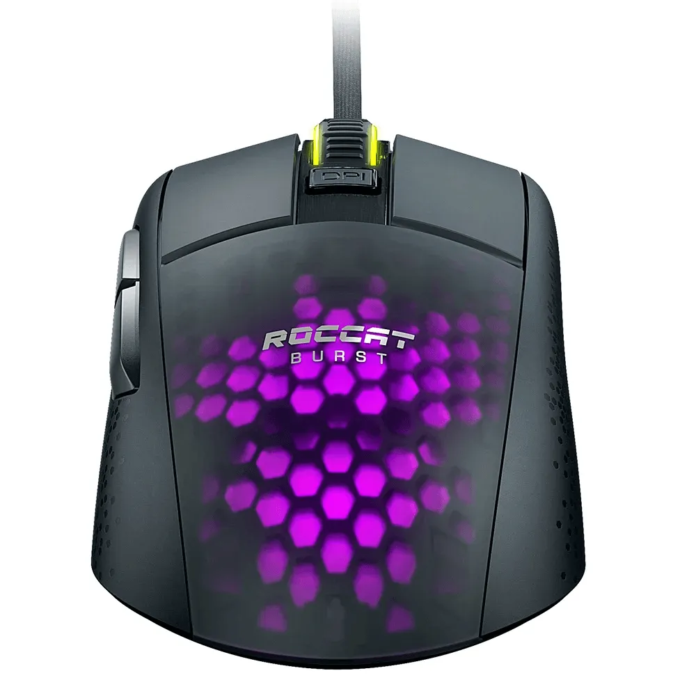 ROCCAT Gaming Mouse Burst Pro AIMO Black RBG Light-Weight