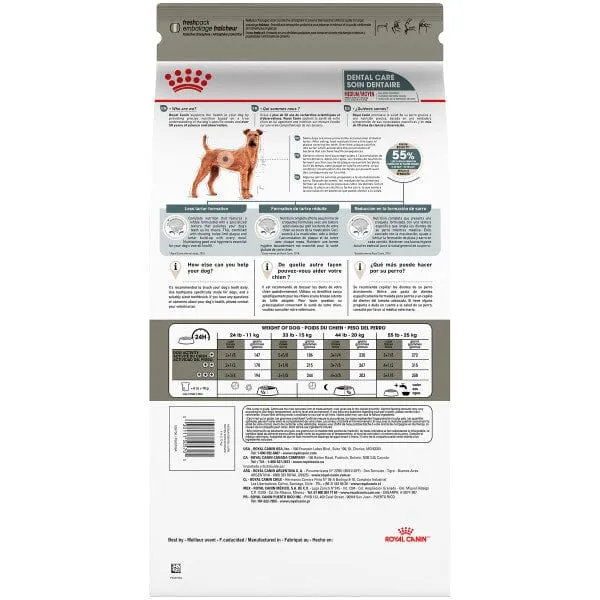 Royal Canin Medium Adult Dental Care Dry Dog Food, 28lb