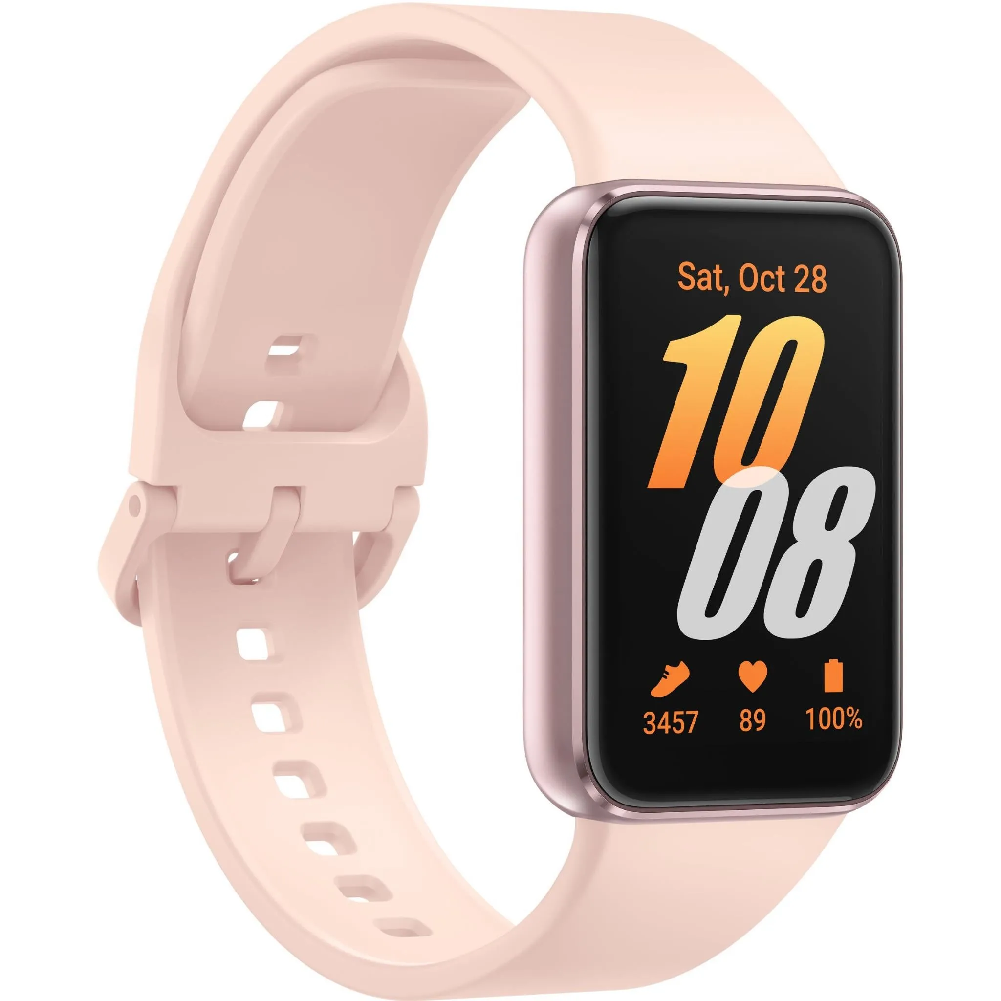 Samsung Galaxy Fit3 (Gold with Pink Band)