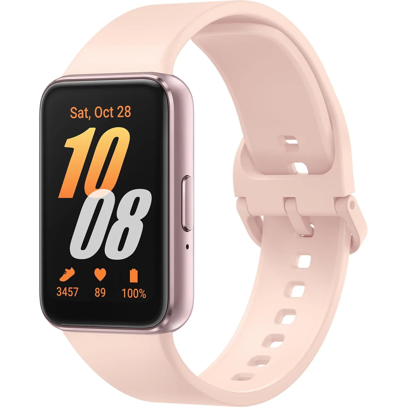 Samsung Galaxy Fit3 (Gold with Pink Band)