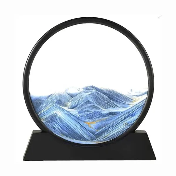 Sand Art Decor Glass Frame