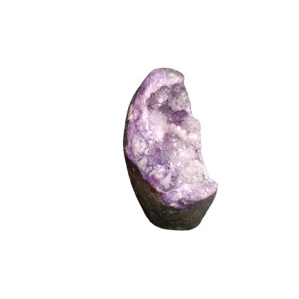 Sculpted Purple Drusy Quartz Specimen