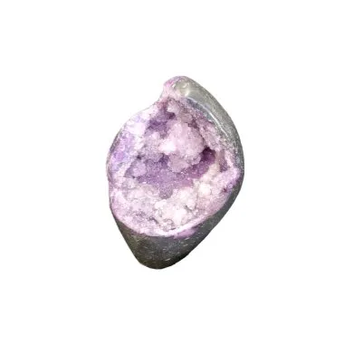 Sculpted Purple Drusy Quartz Specimen