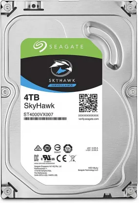 Seagate 4TB SkyHawk SATA III 3.5" Internal Surveillance Hard Drive - ST4000VX016