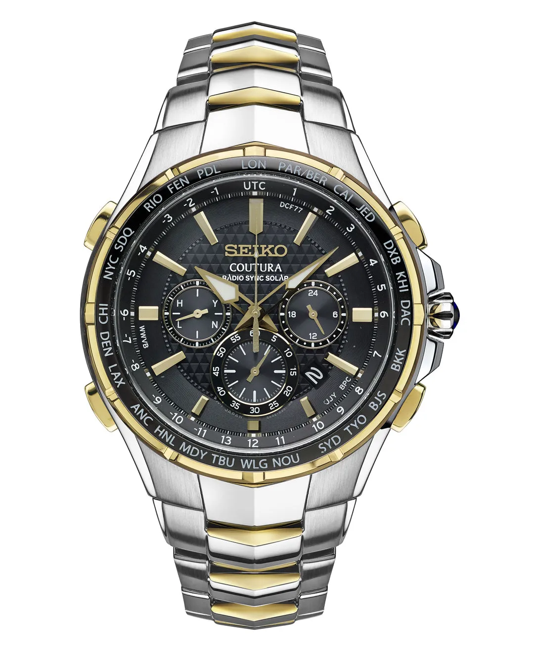 SEIKO COUTURA Tri-Tone Stainless Men's Watch SSG010