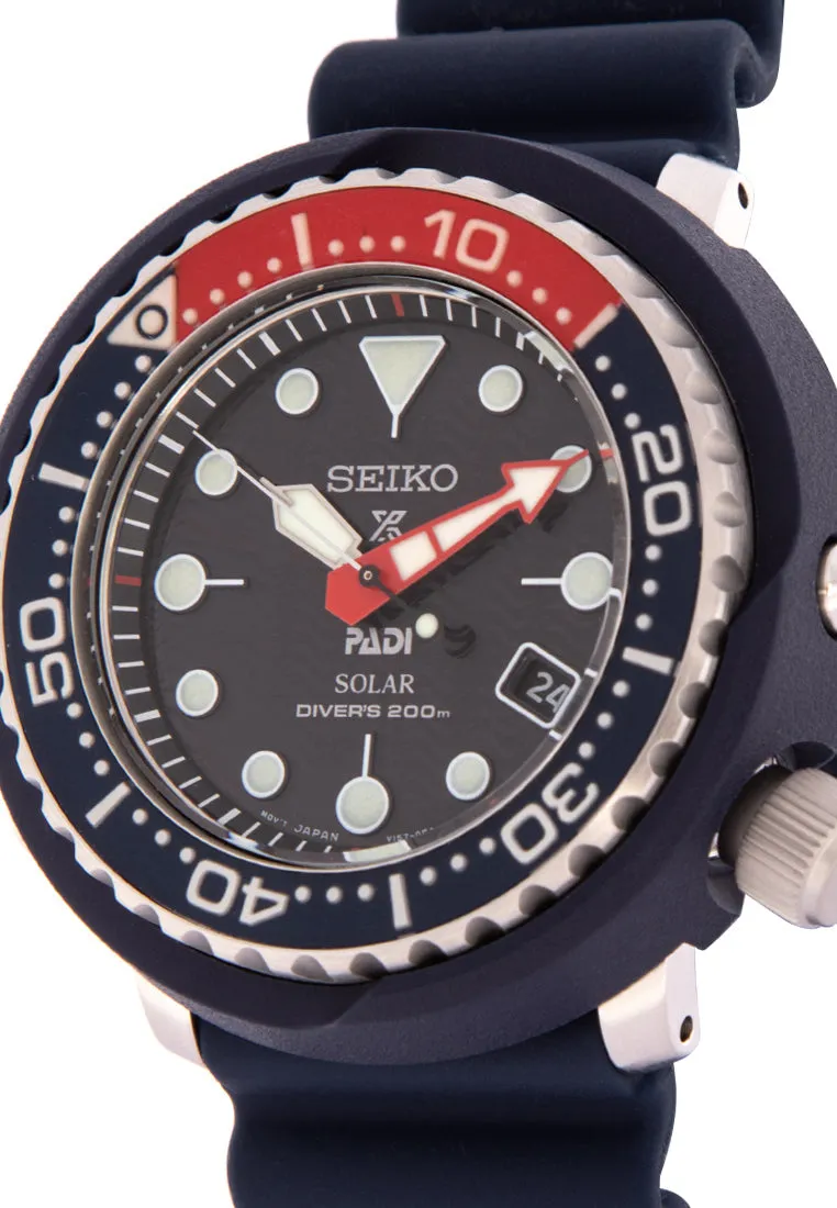 Seiko SNE499P1 Prospex Silicone Strap Solar Watch for Men's