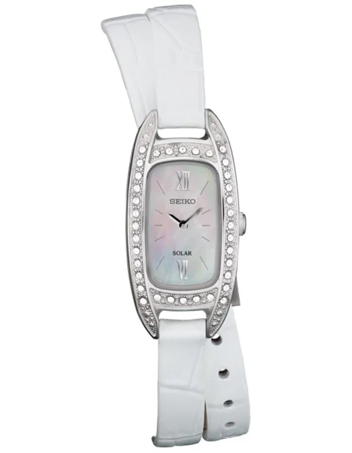 Seiko Womens Essentials - Swarovski Crystals - Stainless Steel - Wrap Strap