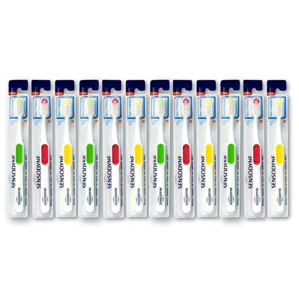 SensodyneToothbrush for Sensitive Teeth (Pack of 12)