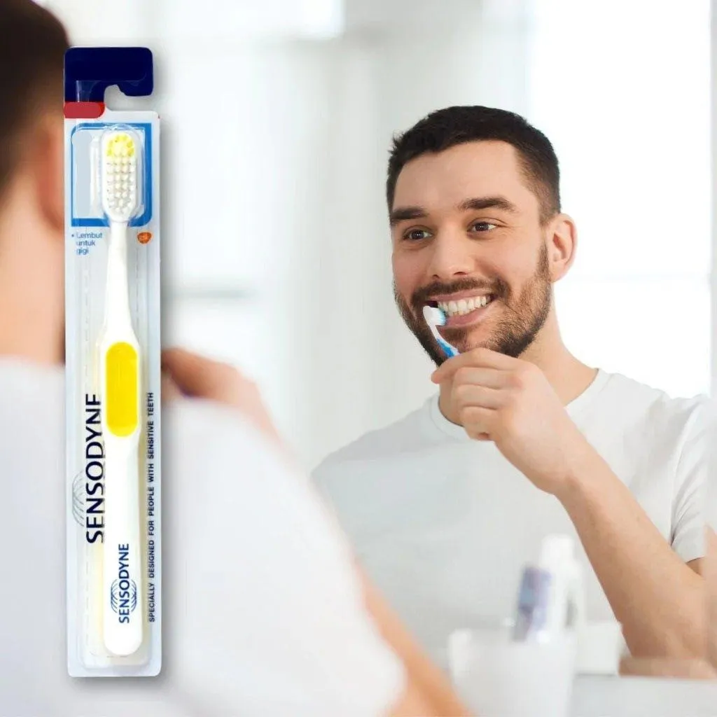 SensodyneToothbrush for Sensitive Teeth (Pack of 12)