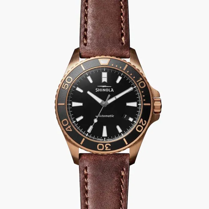 Shinola 43MM Bronze Monster Automatic Watch in Bronze and Stainless Steel