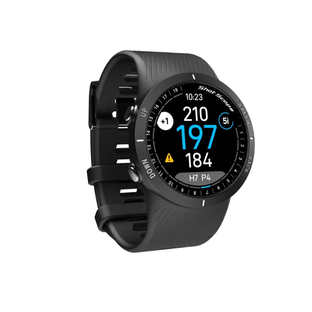 Shot Scope V5 GPS Watch - Black