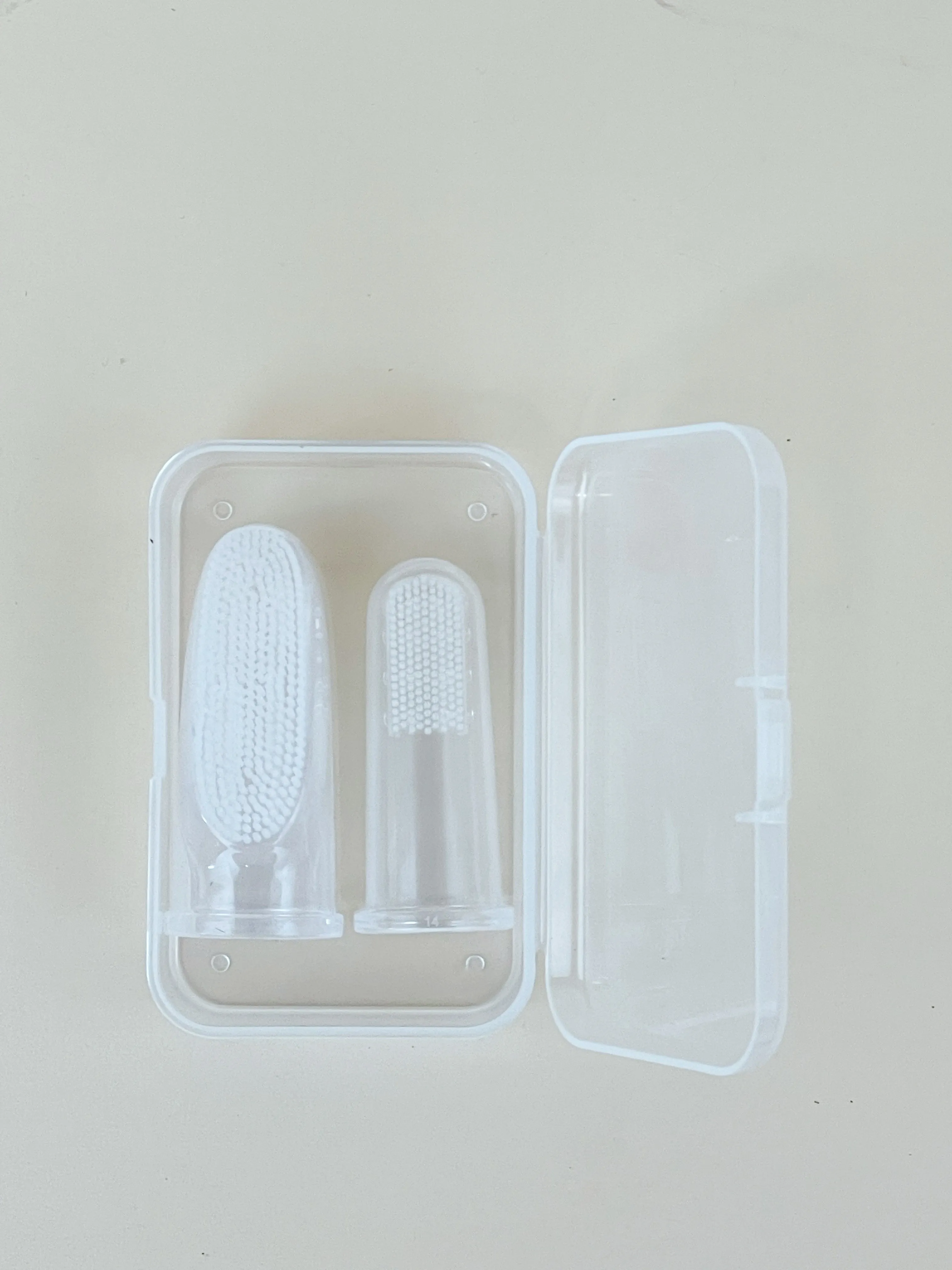 Silicone Finger Toothbrush set 2pcs (S&L)