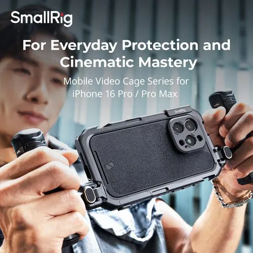 SmallRig Mobile Video Cage Basic Edition for iPhone 16 Pro Max